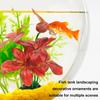 Yousheng Fish Tank Simulated Water Plants Aquarium Decoration Realistic Fish Tank Landscaping Seaweed Ornament for DIY Fish Tank Decor