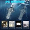 1/2pcs Super Bright H4 LED Headlight Bulb 6000-6500K High Low Beam LED Fog Lamp 4000LM 80W 12V Waterproof Auto Headlight