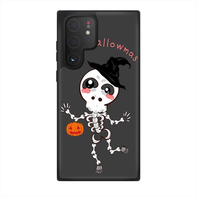 Custodia Telefono Castello Fantasma di Halloween Per Samsung Galaxy S10 S20 S21 S22 Fe Plus Ultra Note 10 Lite A10 A20 A30 A52 A71 A72 Fundas