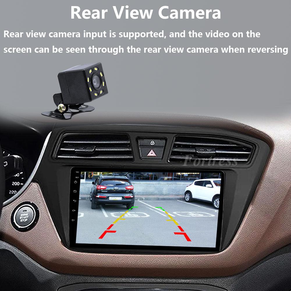 Fortress 6G 128G Android 12 Car Radio For Hyundai I20 LHD 2015 2016 2017 Stereo GPS Carplay Auto Multimedia Player 2Din DVD