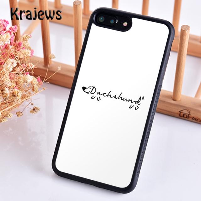 Dachshund Sausage Art Phone Case Cover For iPhone 17 Air 16 15 14 Plus 12 13 Pro Max Coque Shell Fundas