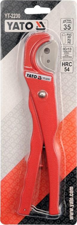 YT-2230 YATO PVC pipe cutter up to 35 mm