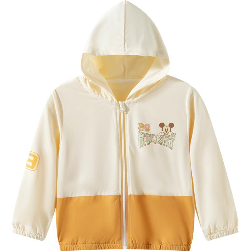 Disney Boys UPF50+ Hooded Sun Protection Jacket 120/60 оранжевый