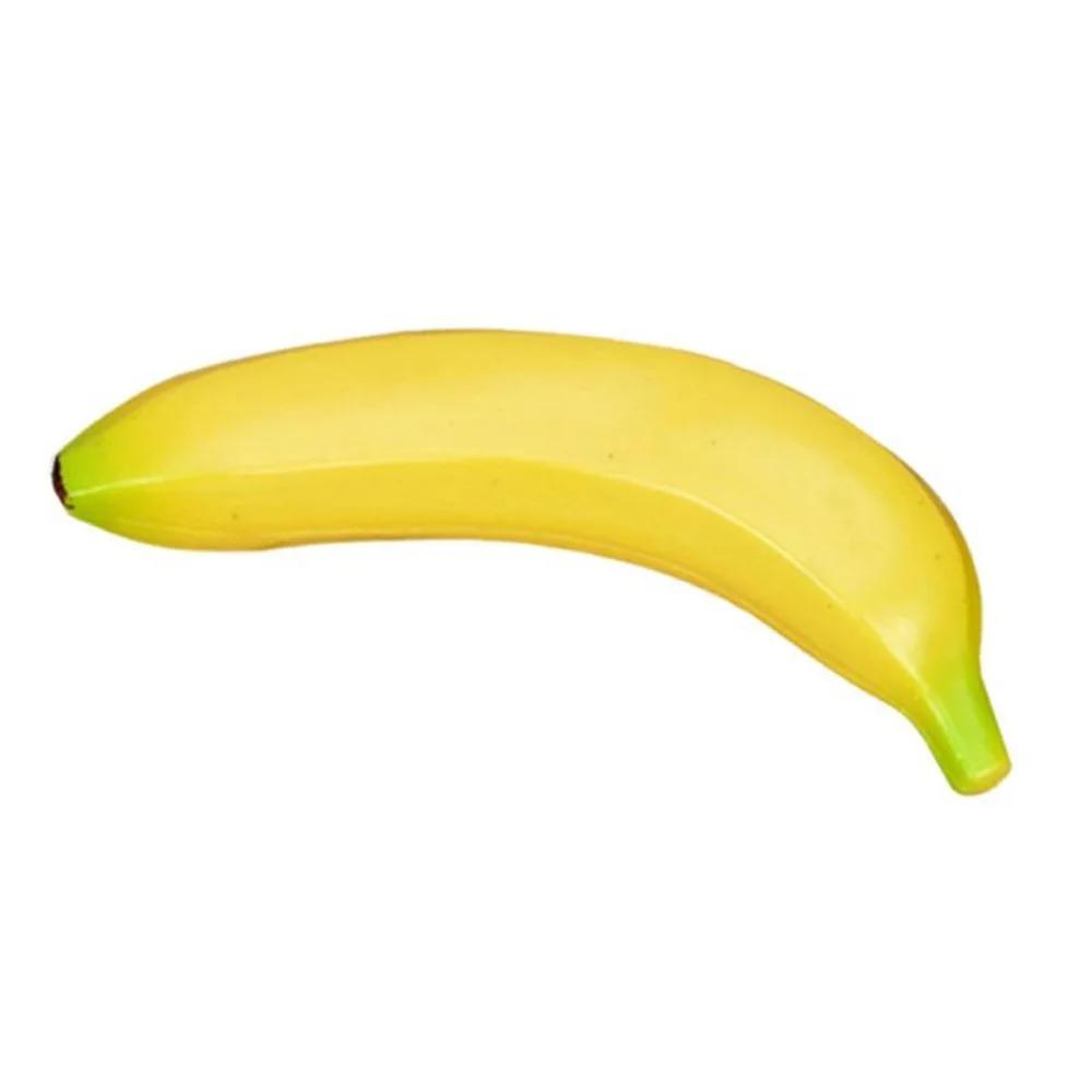 6 Pcs Plastic Artificial Bananas Simulation Fruit Props Decor Kit Practical For Home Decoration Accessories