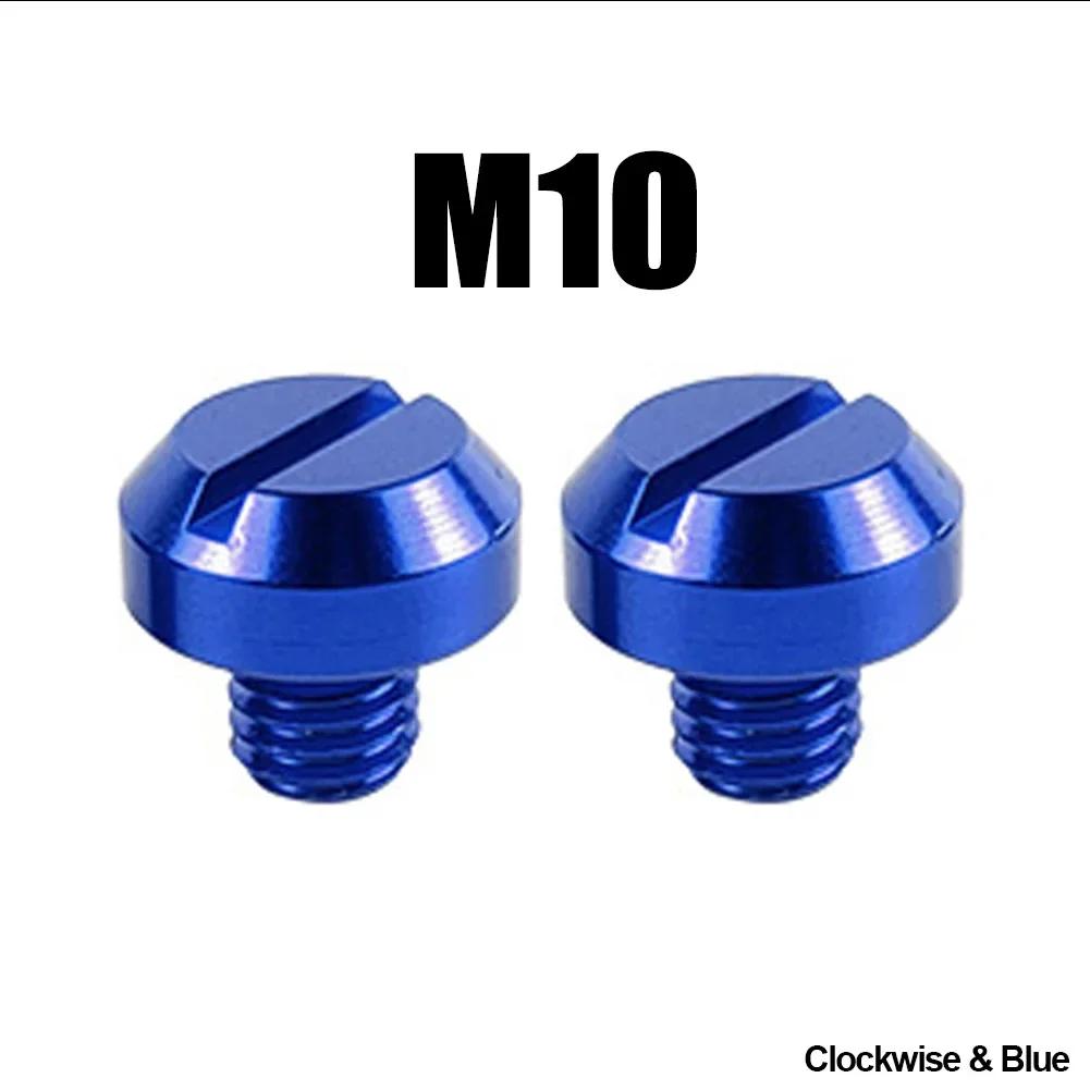 2PCS M8 M10*1,25 Motocyklové zrcátko Šroubovací šrouby Zátky pro Yamaha Honda Kawasaki Suzuki BMW Aprilia Ducati Universal