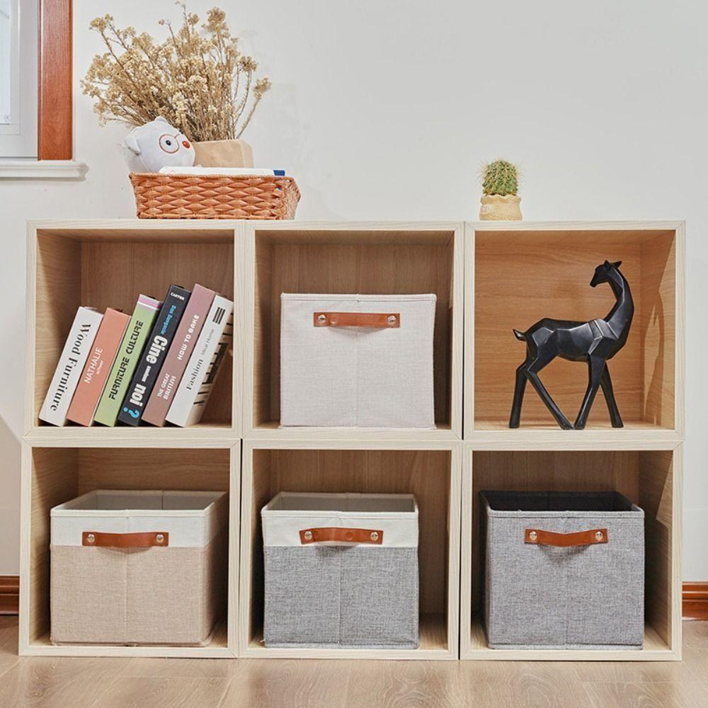 Side Handles Clothes Storage Bin Large Capacity Toys Sorting Box  Clothes