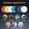Buffing Polishing Pads 6 Inch - 7Pcs Foam Pad Kit with Hook and Loop for Car Buffer, Compound Cutting Sponge and Wool Polishing Pad Set for