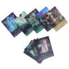 44 Sheets Tarot Deck Exquisite Patterns Perfect Size Fortune Telling Portable Divination Cards for Beginners
