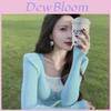 Spring Autumn Knit Top With Colorblock Splicing And Shoulder Pads For Elegant Women