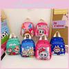 Cute Astronaut Rocket Octopus Cartoon Pattern Children Backpack Mini