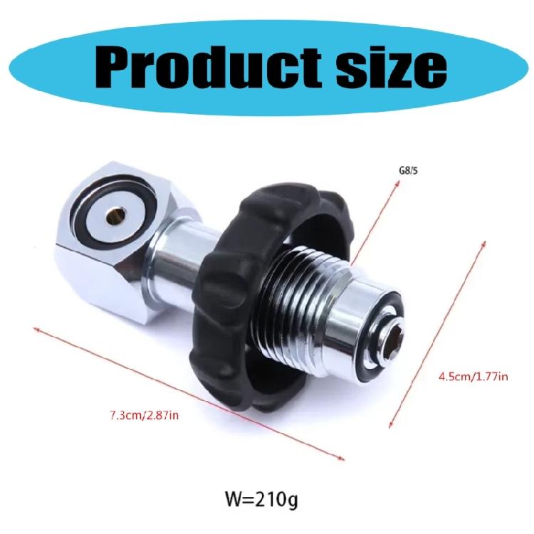 Scubas Diving Dives Din to Yokes Filler Adapter Tanks Filling Adaptor Valves Filling Replacement Tanks Tool Easy to Install