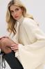 Cashmere Pure Love ecru cashmere skirt /