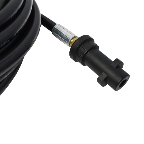 After7 Kärcher Pressure Washer Hose [Easily Clean PVC Pipes and Drains!] Compatible Pipe Cleaning Hose for K2, K3, K4, and K5 (15m)