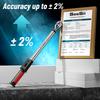 Seesii Digital Torque Wrench 1/2" Drive 340N.m 2% Torque Accuracy Electric Torque Wrench with 3 Adjustable Modes for Car Care