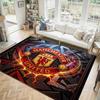 Manchester United Design Kristall Samt Teppich Gemütlich Nicht?Rutschfester Teppich mit Aufdruck für Schlafzimmer Wohnzimmer Eingang