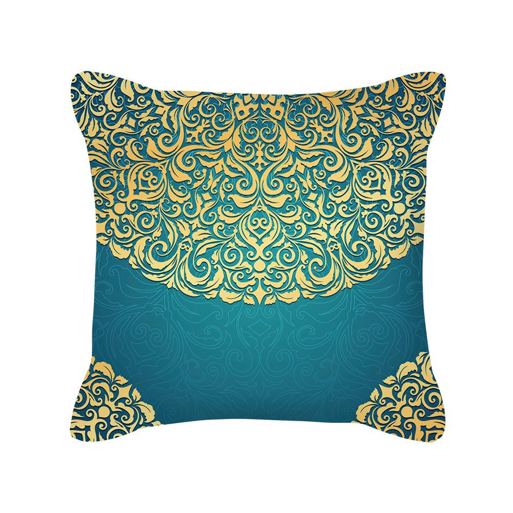 New Product Pillow Ins Nordic Style Geometric Pattern Plush Pillow Cover Sofa Cushion Cover