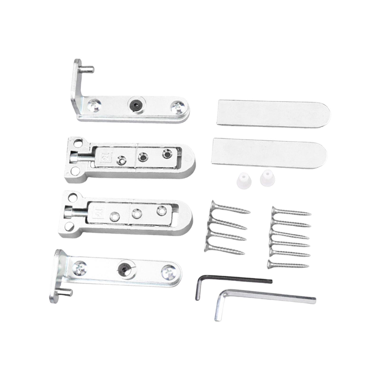 

Portable Sturdy Hinges Designs Convenient Accessory for Industrial and Commercial Use on Most Door Household Daily Use серебряный