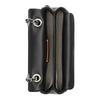 Coach Tabby 20 Rivet Push Lock Sheepskin Crossbody Bag Women's Black