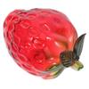 Unique Strawberry Shaped Glass Flower Vase Cute Fruit Home Decor Living Room Bedroom Office Wedding Centerpiece Decorative