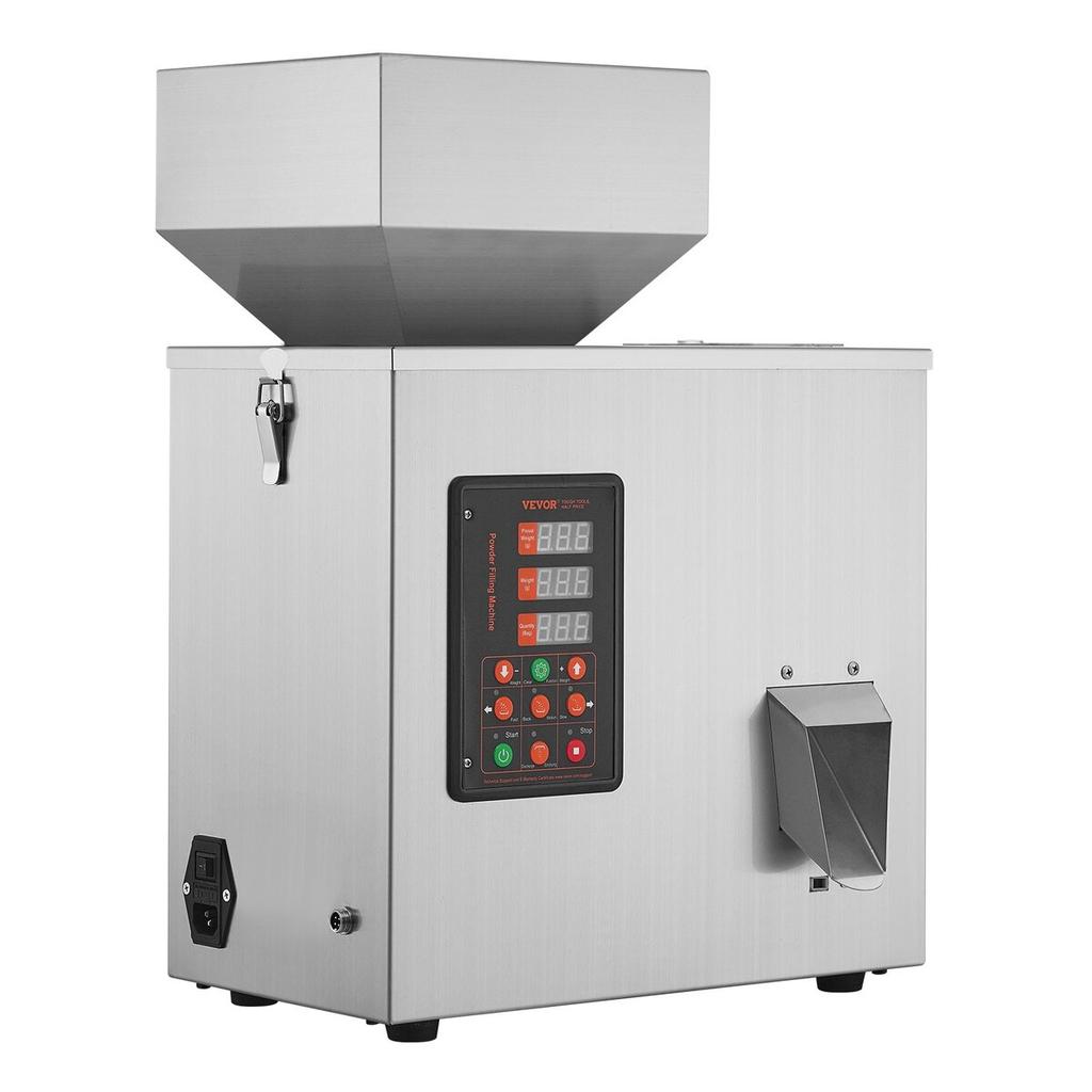 Pulverfüllmaschine, 0,002-0,22 lbs/1-100 g, Automatische Intelligente Partikel-Wäge-Füllmaschine, Flaschenbeutel-Pulverfüller Partikelspender für