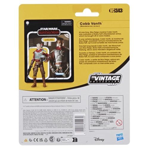 Star Wars Vintage Collection Cobb Vanth (Mandalorian Armor), Deluxe Mandalorian 3.75-inch Collectible Action Figure