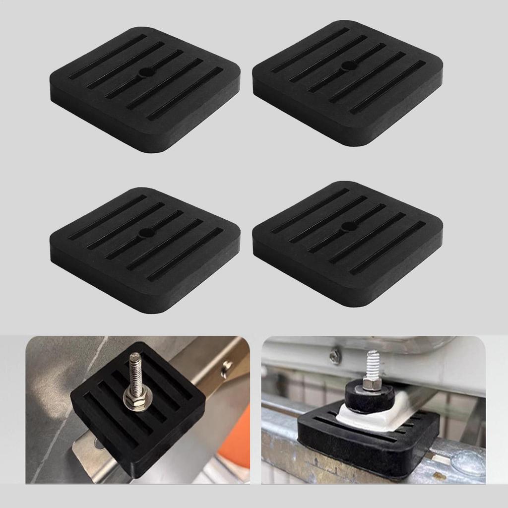 Anti Vibration Pad Air Conditioner Rack Rubber Raised Base Non-slip Damper Shock Absorber Furniture Mats Air Conditioner Parts