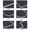 Bathroom Water Stopper Water Retaining Bendable Strip Dry &Wet Separation Silicone Seal Strip Blocker Shower Dam Flood Barrier