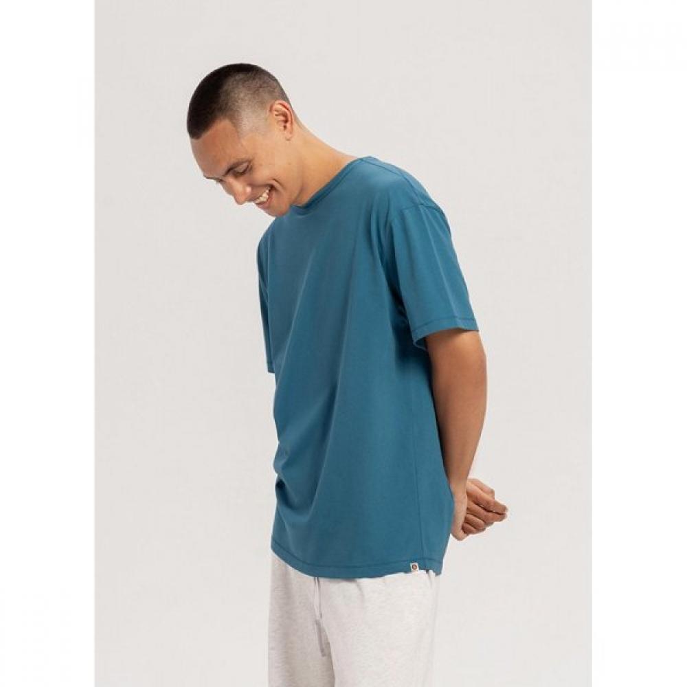 

Budhi Mudra Kota Short Sleeve Saxony Blue B61003ats2z U51 Saxony Blue/S