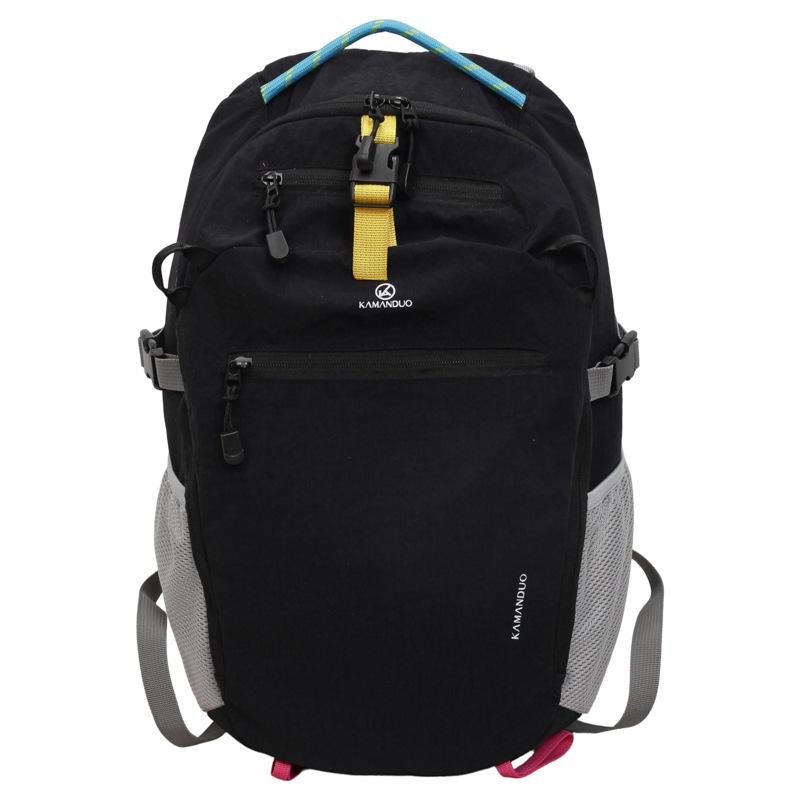 Schoolbag1011 new bag fashion contrasting color backpack women's outdoor travel mountaineering bag leisure trend school bag