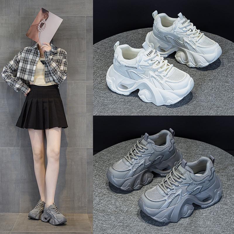 5888 Dad Shoes Women's Summer Mesh Breathable Versatile Dad Shoes Student Sports and Leisure Shoes