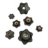 10Pcs Handle Thread Hand Tighten Nuts Mechanical Manual Thumb Nut New Plum Nuts