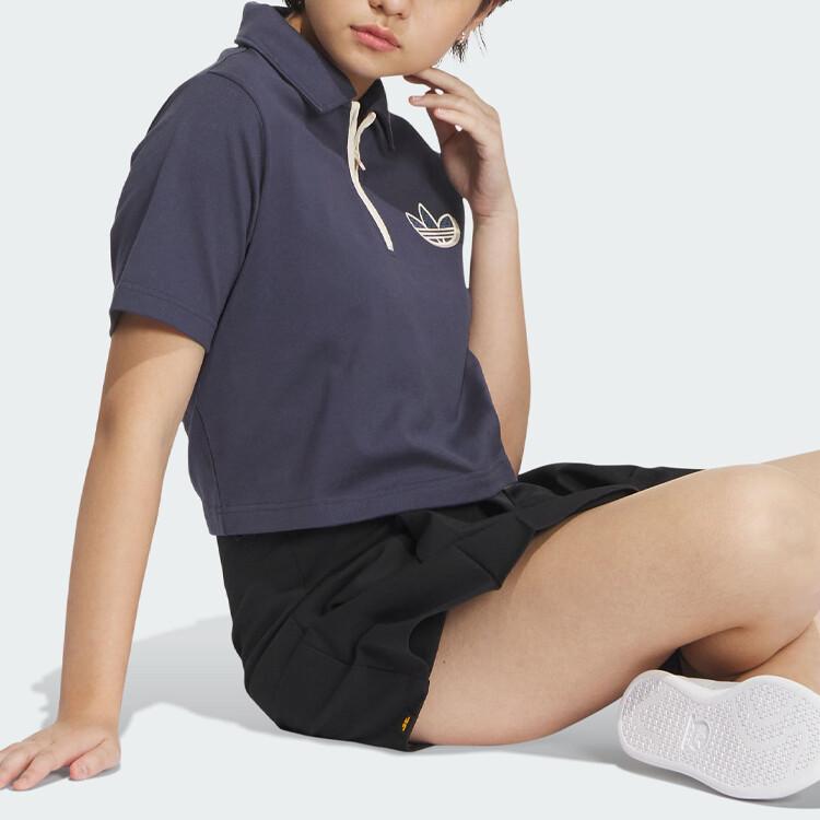 Adidas Originals Polo Shirt Women's Dark Navy Blue IN1035