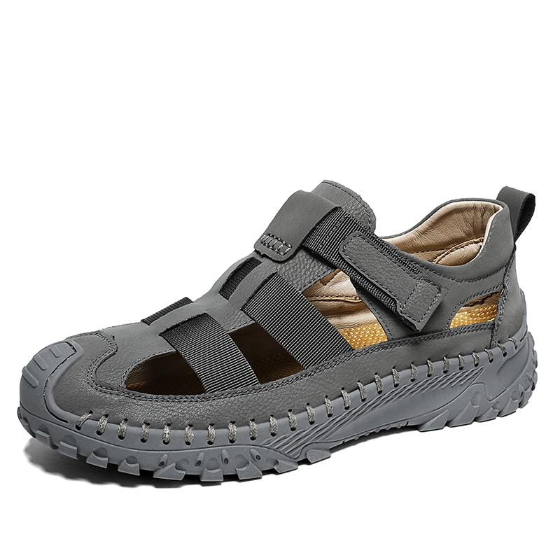 Summer Men's Sandals High Quality Breathable Casual Men Shoes Non-Slip Outdoor Beach Sandals Hiking Climbing Waterproof Sneakers