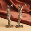 Brass Long March Red Soldier Statue Ornament Patriotic Theme Eighth Route Army Trumpeter Anti-Japanese War Commemorative Co