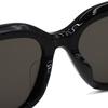 Balenciaga Asian Unisex BB0323SK-001 Sunglasses, Fit, Men's, Women's,