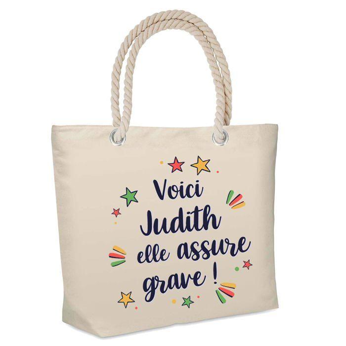 Sac isotherme de plage Judith elle assure grave !