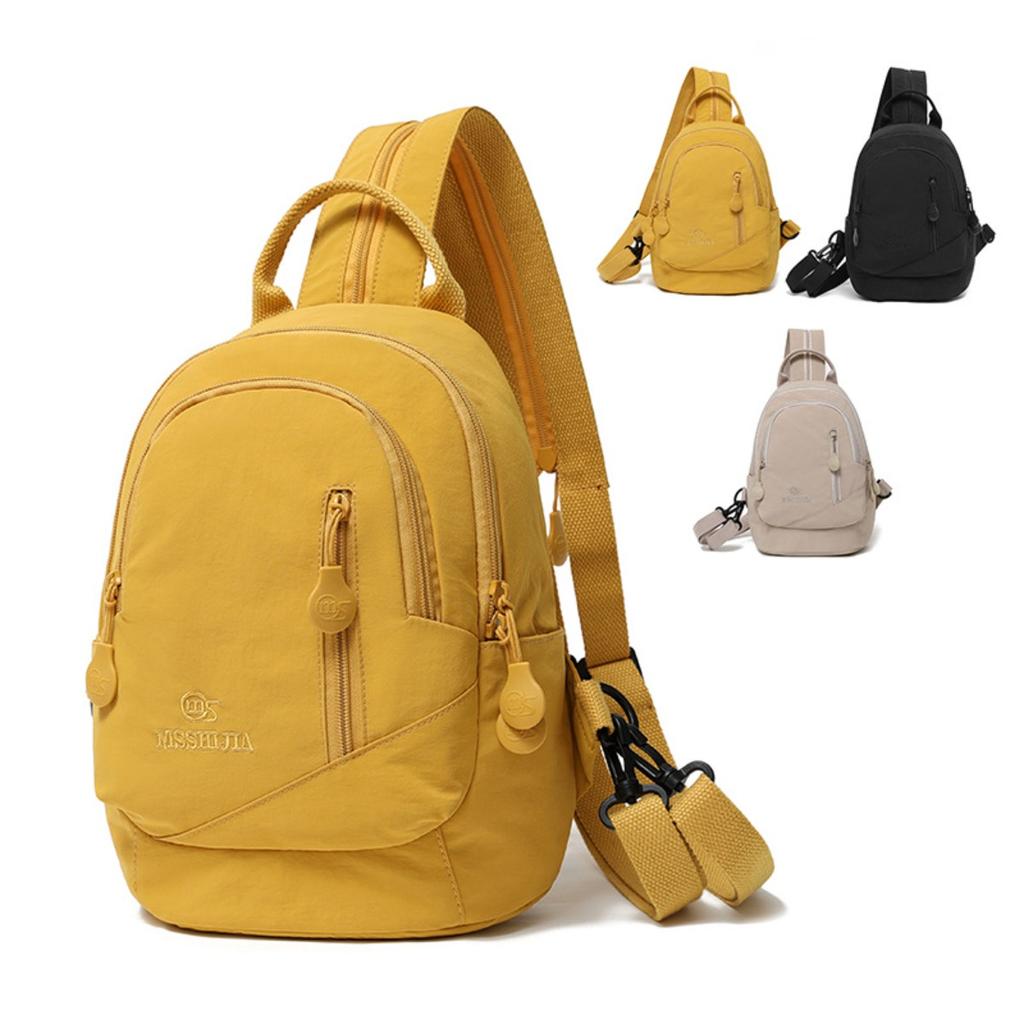 Damenmode Rucksack Multifunktional Große Kapazität Mehrschichtiger Rucksack Leicht Lässig Outdoor Reise Brusttasche , Vielseitige Umhängetasche