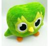 Lovely Green Duo Plushie Of Duo The Owl Cartoon Anime Plush Toy Soft Stuffed Animal Plushie Dolls Children Birthday Gift