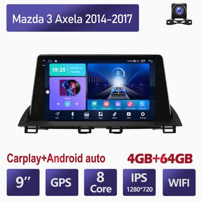 2 Din Android voor Mazda 3 Axela 2014-2017 Autoradio Multimediaspeler Stereo Navigatie met BOSE Carplay Luidsprekers Hoofdeenheid Video
