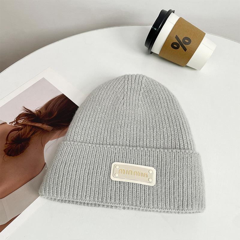 

Autumn and Winter Large Head Circumference Thickened Warm Ear Protection Cold Hat Versatile Loose Pile Woolen Hat One Size