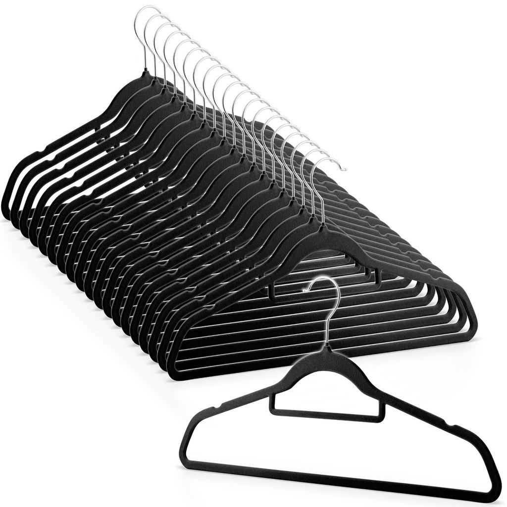Velvet Clothes Hangers 20 Pcs Ms-859 Massido