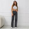 Women's Outward Fashion Jeans New High-Height Girls' Clothing