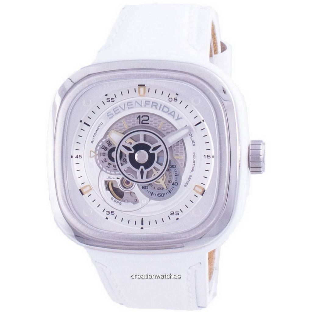 

Sevenfriday P-Series Автоматические мужские часы P1C/01 SF-P1C-01 белый
