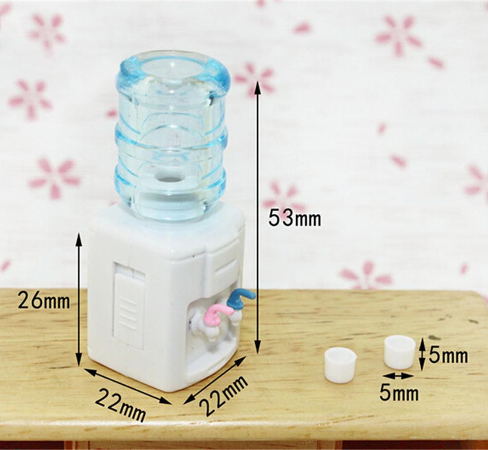 1:12 Scale Drinking fountains Dollhouse Miniature Toy Doll Food Kitchen living room Doll Accessories Pretend Play Toy