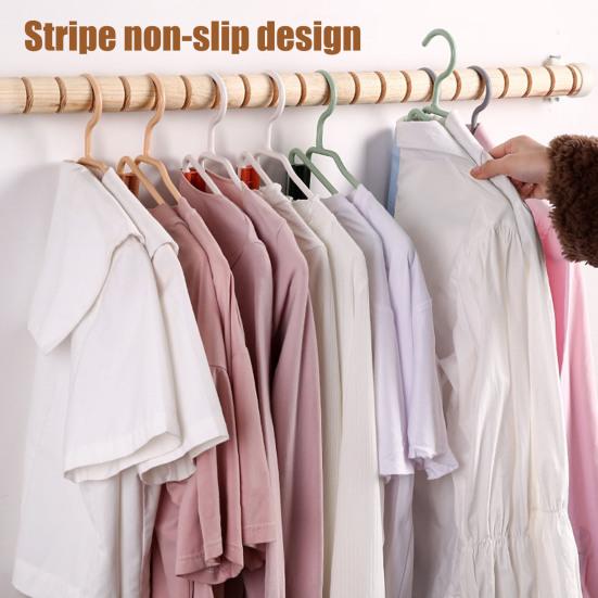 10/20Pcs Coat Hanger Foldable Thickened Strong Load-Bearing Anti-Slip Shoulder Design Small