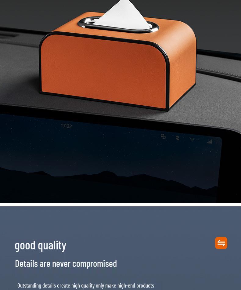 Jaguar XFL E/F-PACE/XF/XEL/XJL Car Armrest Tissue Box Storage