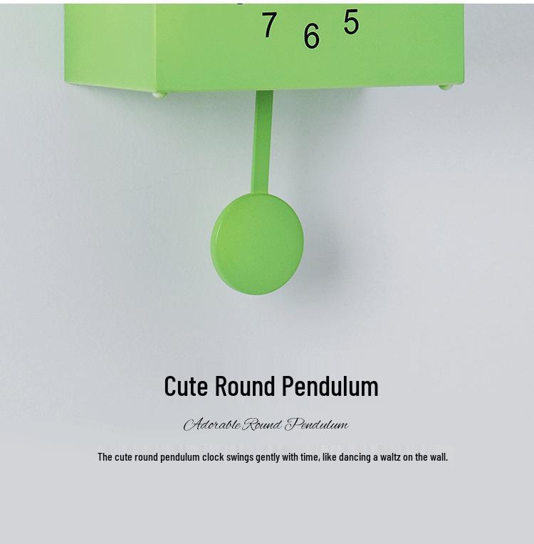 Nordic Style Cuckoo Wall Clock with Hourly Bird Time Announcement - Model T62.