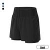 Men's Double-Layer Outdoor Multi-Pocket Fitness Shorts