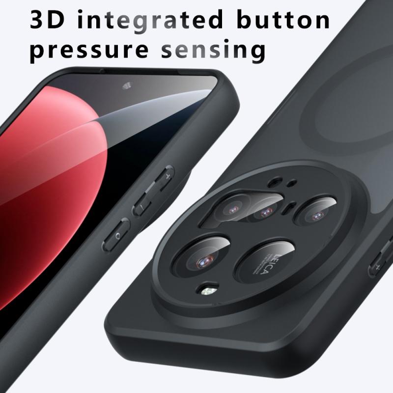 For Xiaomi 15 14 Ultra Case Matte Magsafe Drop-proof Built-in Airbag Corner Non-yellowing Material Soft Cover