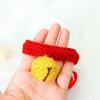 Neck Protective Collar Small Dog Collar Cat Necklace Winter Silent Bell Collar